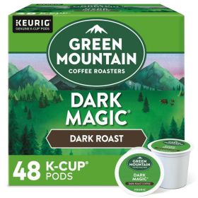 Green Mountain Coffee Roasters Dark Magic Keurig Single-Serve K-Cup pods, Dark Roast Coffee, 48 Count - Green Mountain Coffee