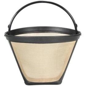 Reusable Coffee Filter Tone Basket GTF 10 12 14 Cup 6 12 Cup Cone Filters for CFP Series Basket Permanent Replacement - Wfj