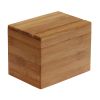 Oceanstar Bamboo Recipe Box with Divider - RB1408