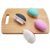 Crevice Brush Fruit And Vegetable Clean Cleaning Brush Portable Plastic Cleaning Vegetable Artifact Kitchen Gadgets Bendable - Green - China