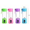 380ML USB Portable Blender Portable Fruit Electric Juicing Cup Kitchen Gadgets - green