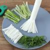 1pc Green Onion Shredder; Scallion Cutter; Green Onion Shredder Knife; Shallot Cutter; Kitchen Gadgets - Onion Shredder (green)