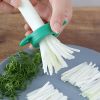 1pc Green Onion Shredder; Scallion Cutter; Green Onion Shredder Knife; Shallot Cutter; Kitchen Gadgets - Onion Shredder (green)