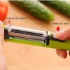 Super De Duper 3 In 1 Master Grater Peeler Slicer - Lime Green