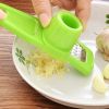 Multi-Functional Garlic Crusher Press Manual Garlic Peeler Ginger Garlic Grater Cutter Kitchen Accessories Home Gadgets - Green