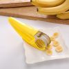 Kitchen Supplies Banana Slicer 304 Stainless Steel Ham Sausage Cutter - 2pcs