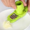 Multi-Functional Garlic Crusher Press Manual Garlic Peeler Ginger Garlic Grater Cutter Kitchen Accessories Home Gadgets - Green