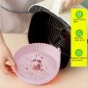 1/2pcs Air Fryer Silicone Pot; Reusable Air Fryer Liners; Silicone Air Fryer Basket; Food Safe Air Fryer Accessories - Pink + Gray