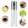 Olive Oil Sprayer Cooking Mister Spray Fine Bottle Oil Dispenser Kitchen - White