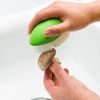 Crevice Brush Fruit And Vegetable Clean Cleaning Brush Portable Plastic Cleaning Vegetable Artifact Kitchen Gadgets Bendable - Blue - China