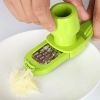 Multi-Functional Garlic Crusher Press Manual Garlic Peeler Ginger Garlic Grater Cutter Kitchen Accessories Home Gadgets - Pink