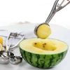 1pc Stainless Steel Ice Cream Ball Scoop Fruit Scoop - C-6cm